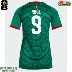 Mexiko Raul Jimenez #9 Hemmatröja Kvinnor VM 2026 Kortärmad